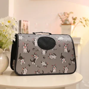 Portable Cat and dog Carrier Breathable Mesh