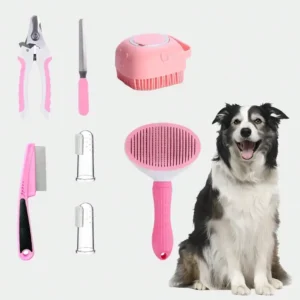 8-Piece Pet Grooming Tool Set