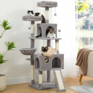 Large Multi-Level Cat Tower