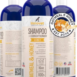 Dog and cat Natural Oatmeal & Honey Shampoo Conditioner