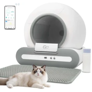 DOEL Self-Cleaning Cat Litter Box App Control, ONLY Supports 2.4G WiFi